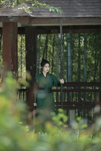 YiTuYu Art Language Vol.4240: Featuring Keikei in the Elegant Bai Cha Qing Huan Portrait Collection - image 8