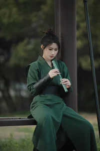 YiTuYu Art Language Vol.4240: Featuring Keikei in the Elegant Bai Cha Qing Huan Portrait Collection - image 12