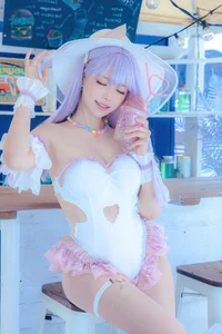 Ethereal Charm: Ely_eee Captivates in the Stunning Plymouth Swimsuit Collection - image 21
