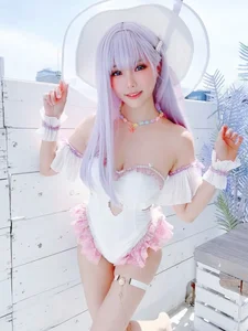 Ethereal Charm: Ely_eee Captivates in the Stunning Plymouth Swimsuit Collection - image 10