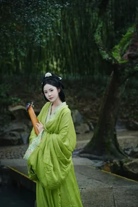 Timeless Beauty in YiTuYu Art Language Vol.6727 Starring Shi Yue Bai Ya - image 3