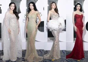 Ho Quang Hieu and Pregnant Wife Tue Nhi Shine at High-Profile Fashion Event - image 2