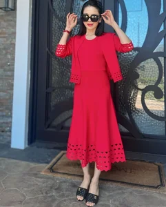 Elegant Resort Fashion Inspiration: Exploring Lệ Quyên’s Luxurious Vacation Wardrobe and Style - image 6