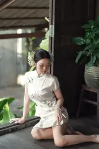 Timeless Grace: Vietnamese Woman in Modernized Ao Dai by a Serene Lotus Pond - image 6