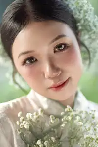 Timeless Grace: Vietnamese Woman in Modernized Ao Dai by a Serene Lotus Pond - image 13
