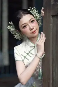 Timeless Grace: Vietnamese Woman in Modernized Ao Dai by a Serene Lotus Pond - image 9
