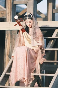 Elegant Portraiture in Art Language Vol.4745 Featuring Xiao Xong - image 9