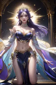 AI Generated: Goddess, Divine Beauty of Heavenly Palace | Part02 - image 1