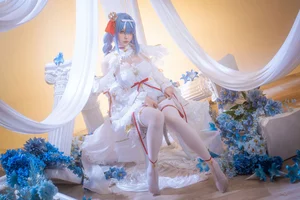 Ethereal Beauty: Hoshilily as Janus from Azur Lane (36P - 1V - image 15