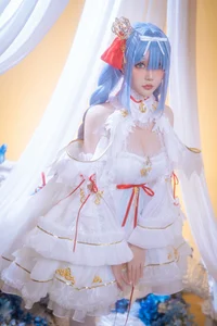 Ethereal Beauty: Hoshilily as Janus from Azur Lane (36P - 1V - image 2