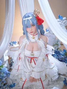 Ethereal Beauty: Hoshilily as Janus from Azur Lane (36P - 1V - image 18