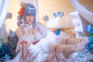 Ethereal Beauty: Hoshilily as Janus from Azur Lane (36P - 1V - image 11