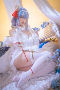 Ethereal Beauty: Hoshilily as Janus from Azur Lane (36P - 1V - image 9