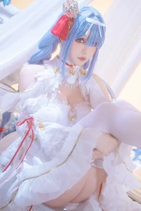 Ethereal Beauty: Hoshilily as Janus from Azur Lane (36P - 1V - image 14