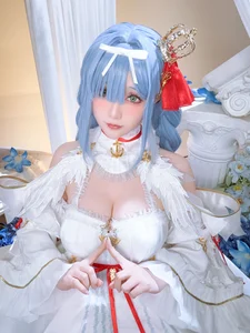 Ethereal Beauty: Hoshilily as Janus from Azur Lane (36P - 1V - image 19