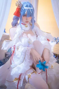 Ethereal Beauty: Hoshilily as Janus from Azur Lane (36P - 1V - image 5