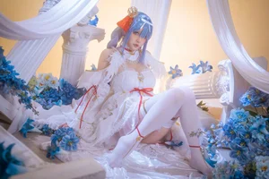 Ethereal Beauty: Hoshilily as Janus from Azur Lane (36P - 1V - image 7