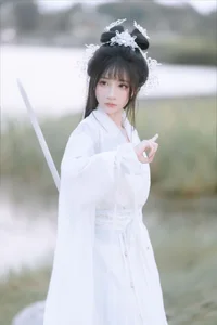 Qi Luo Sheng De Xiao Su Su in YiTuYu Art Language Vol.7884: Capturing the Essence of Grace and Visual Artistry - image 10