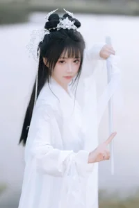 Qi Luo Sheng De Xiao Su Su in YiTuYu Art Language Vol.7884: Capturing the Essence of Grace and Visual Artistry - image 9