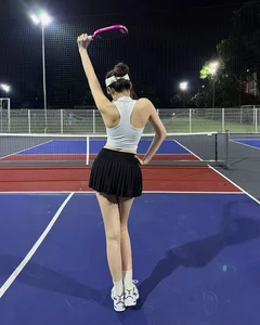 Trendy Pickleball Outfits: Stylish Sportswear Inspiration for Women from Vietnamese Fashion Icons - image 2