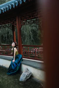 Elegant Portraiture in YiTuYu Art Language Vol.5153 Featuring Wen Wen - image 3