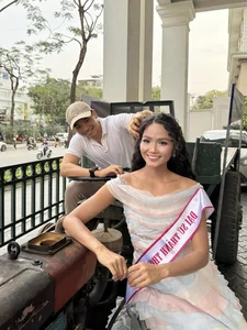Miss Universe Vietnam H'Hen Niê Makes a Grand Appearance with Her Husband - image 0