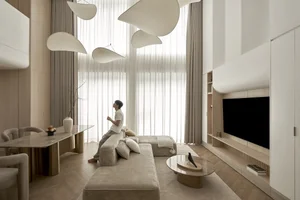 Artistic 110 sqm Loft Apartment Design: Transforming Modern Living Into a Creative Gallery Space - image 4