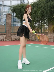 Elegant Portrait Photography: Jin Yun Xi Yuki in XiuRen No.10964 – Modern Asian Fashion and Aesthetic Indoor Style Collection - image 11