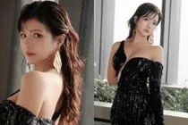 Kieu Trinh Xiu embraces Hanoi winter with her sweet doll-like beauty - image 9