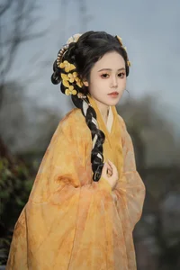 Ethereal Hanfu Beauty: Zhou Feng Qin in YiTuYu Art Language Vol.8913 - image 17