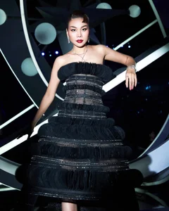 Timeless Beauty Winners and Vietnamese Stars Gracing the Red Carpet in Elegant Style - image 7