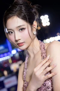 Sweet and Sparkling Elegance Under Night City Lights - image 6