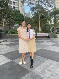 Meet the Adorable Mixed-Heritage Daughters of Miss Vietnam Huong Giang - image 2