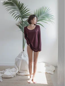 Korean Model An Seo Rin Captivates in Latest Swimwear Studio Photoshoot - image 35