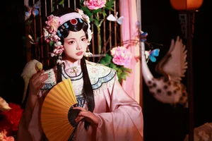 YITUYU Art Language 2024.01.24: Yu Xiao Li lili in 'Butterfly Play' - image 5