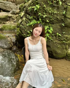 MC Khanh Vy Stuns Fans with Ethereal Goddess-Inspired Photoshoot by the Stream - image 6