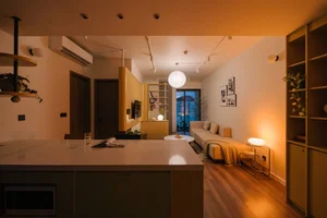 Japandi Bliss: A 58m2 Minimalist Sanctuary in Hanoi Blending Modernity and Zen - image 2