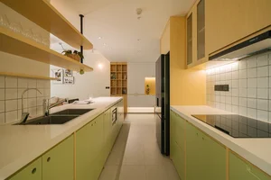 Japandi Bliss: A 58m2 Minimalist Sanctuary in Hanoi Blending Modernity and Zen - image 5