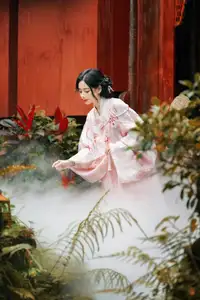 VGU No.165: Discover the Grace of Asian Hanfu Beauty Amidst a Romantic Garden Scene. - image 10
