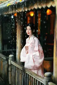 VGU No.165: Discover the Grace of Asian Hanfu Beauty Amidst a Romantic Garden Scene. - image 7