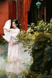 VGU No.165: Discover the Grace of Asian Hanfu Beauty Amidst a Romantic Garden Scene. - image 4