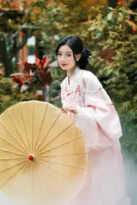 VGU No.165: Discover the Grace of Asian Hanfu Beauty Amidst a Romantic Garden Scene. - image 8