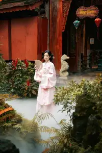 VGU No.165: Discover the Grace of Asian Hanfu Beauty Amidst a Romantic Garden Scene. - image 13