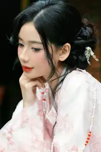 VGU No.165: Discover the Grace of Asian Hanfu Beauty Amidst a Romantic Garden Scene. - image 2