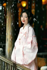 VGU No.165: Discover the Grace of Asian Hanfu Beauty Amidst a Romantic Garden Scene. - image 3