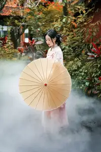 VGU No.165: Discover the Grace of Asian Hanfu Beauty Amidst a Romantic Garden Scene. - image 0