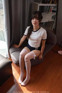 Beautiful Sunlit White Silk Stocking Portraits with IESS Model Wan Ping - Part 1 - image 61