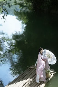 YiTuYu Art Language Vol.10214 Jie Jie: A Stunning 23-Photo Collection of Artistic Portrait Photography - image 2