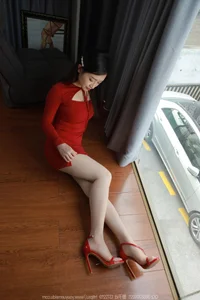 Artistic Hosiery Portraiture: IESS SXJ No.1708 Featuring Model Xiao Jie - image 70