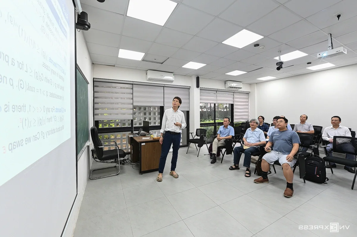 Innovative Asymmetric Architecture at the Vietnam Institute for Advanced Study in Mathematics